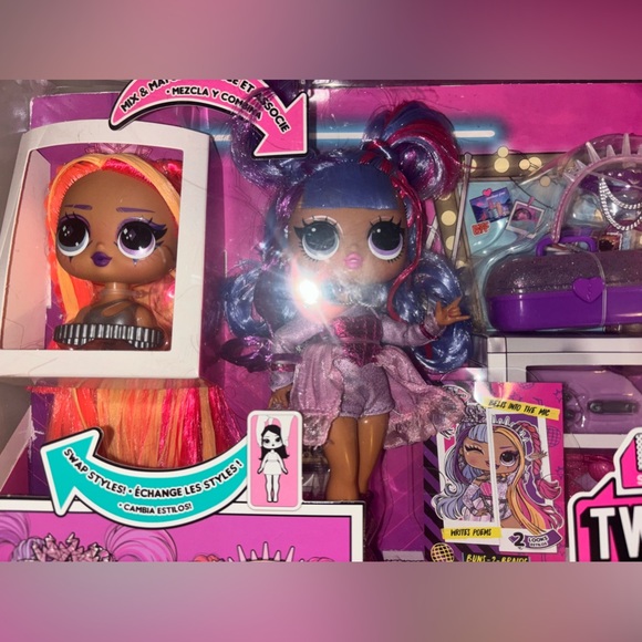 LOL SURPRISE TWEENS SURPRISE SWAP BAILEY BUNS-2-BRAIDS DOLL 20 Surprises NEW - Picture 3 of 8